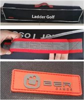 Laddergolf spel - Soft-Golf ballen - Rood Blauw - Luxe Compleet en Prof.  Klasse en Geweldig