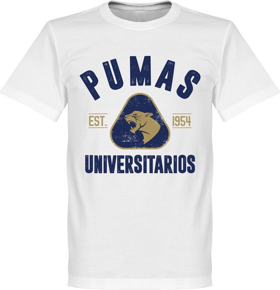 Pumas Unam Established T-Shirt - Wit - L