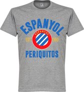 Espanyol Established T-Shirt - Grijs - XL