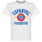 Espanyol Established T-Shirt - Wit - 5XL