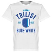 Dinamo Tbilisi Established T-Shirt - Wit - 5XL