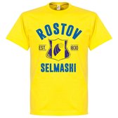 Rostov Established T-Shirt - Geel - XXL