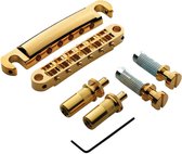 Tuneomatic Set, metrisch goud, gekerbt