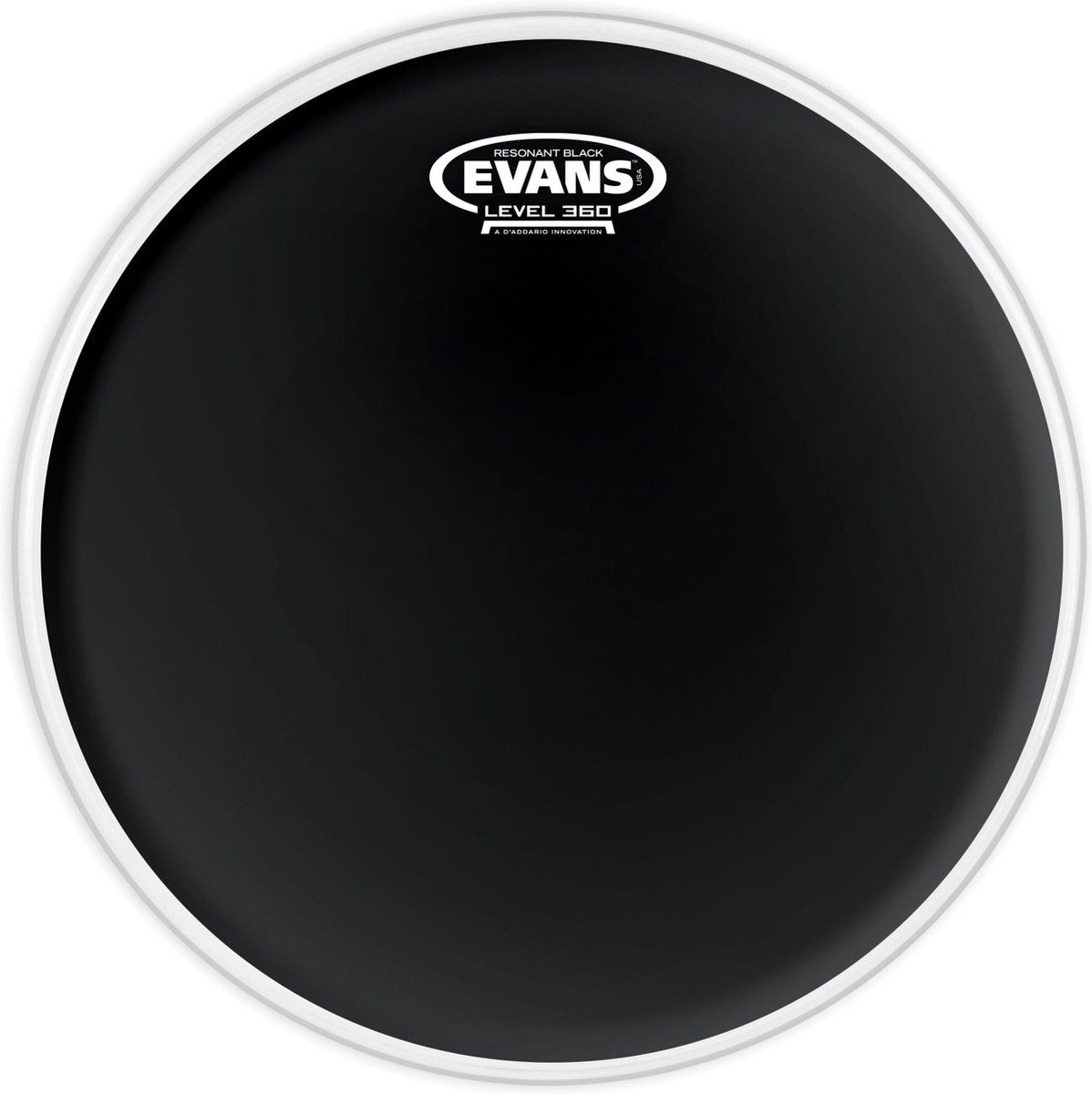 Evans Resonant zwart 16", TT16RBG, Tom Reso - Tom vel