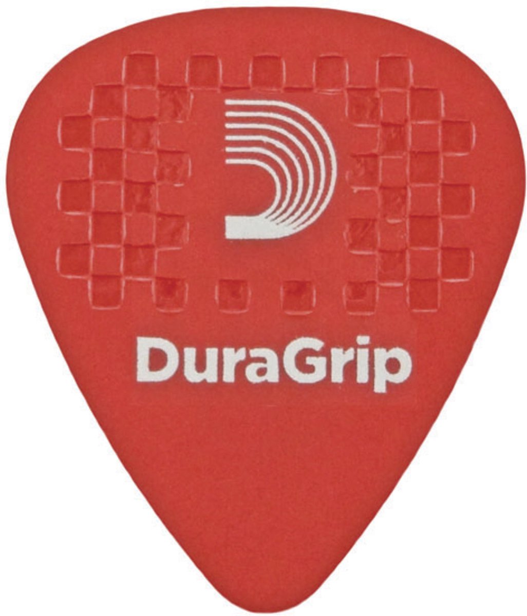 D'Addario 7DRD1-10 DuraGrip Guitar Picks voor elektrische gitaar, Super Light (10 x)