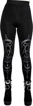 Restyle Legging -XXL- Twin Moon Zwart