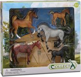 Collecta Paarden: Speelset In Giftverpakking  5-delig