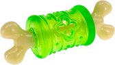 kauw- en gebitsspeelgoed 14,5 cm elastomeer groen