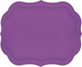Baci Milano Baroque & Rock Dienblad - 41 x 50 cm - Melamine - Paars