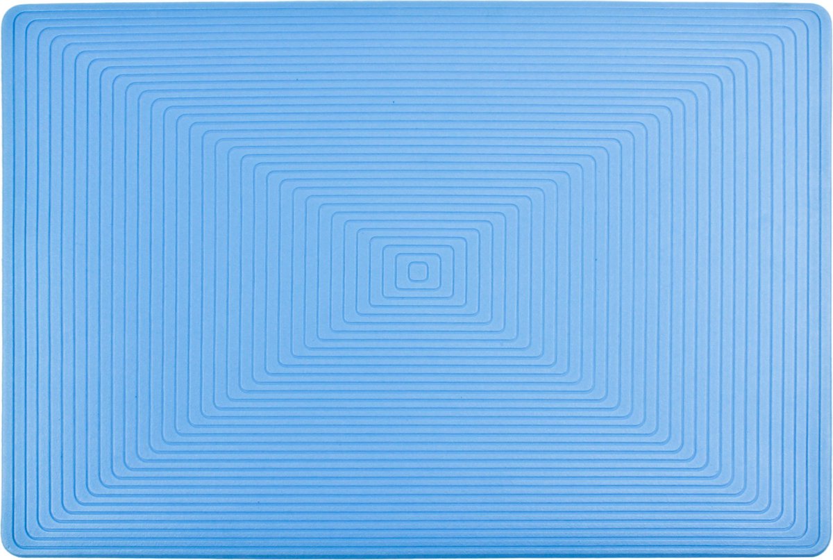 Yong Rechthoek Prim Placemat - 45 x 30 cm - Lichtblauw