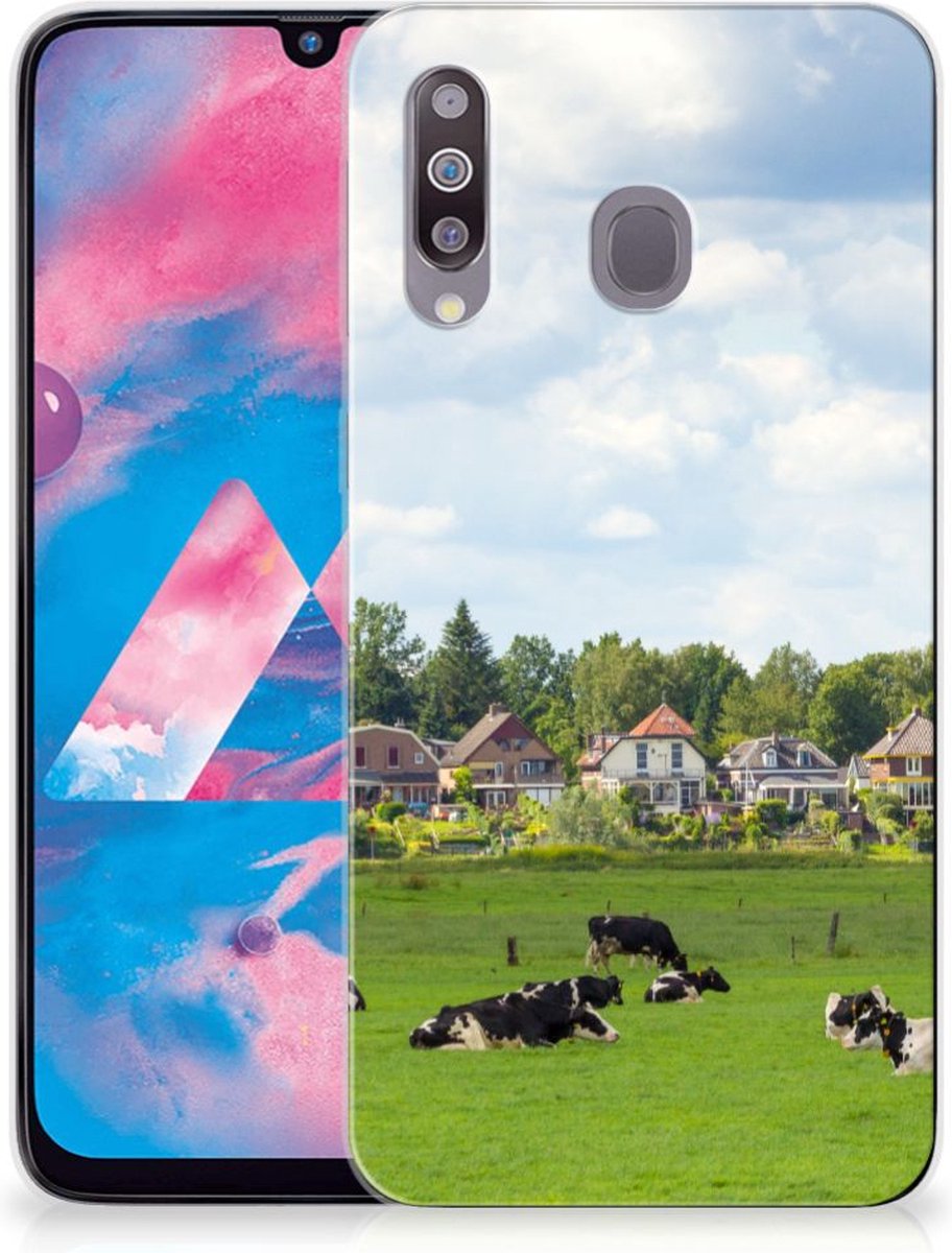 Samsung Galaxy M30 TPU Hoesje Koeien