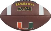 Wilson Miami Hurricanes Full Size Logo American Football