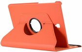Case2go - Tablet hoes geschikt voor Samsung Galaxy Tab S4 10.5 - Draaibare hoes - Oranje