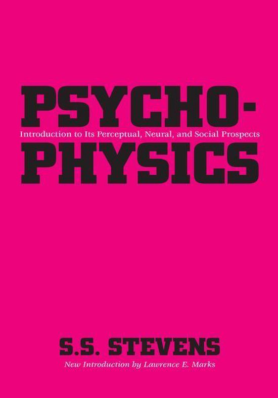 Psychophysics - cover