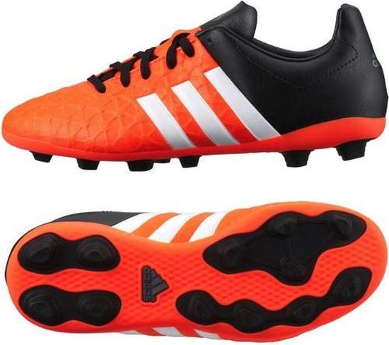 Adidas Ace 15.4 FxG J zwart oranje voetbalschoenen kids | bol.com