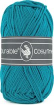 Durable Cosy Fine - acryl en katoen garen - Turquoise blauw 371 - 5 bollen