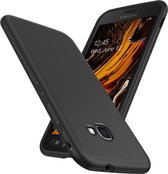 Texture TPU hoesje voor Samsung Galaxy Xcover 4/4s - zwart