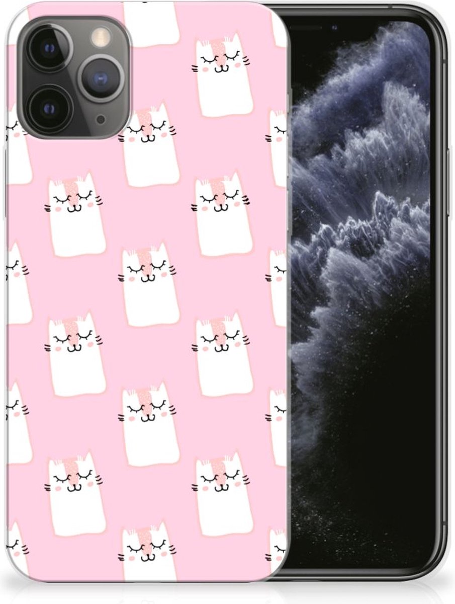 Apple iPhone 11 Pro TPU Hoesje Sleeping Cats