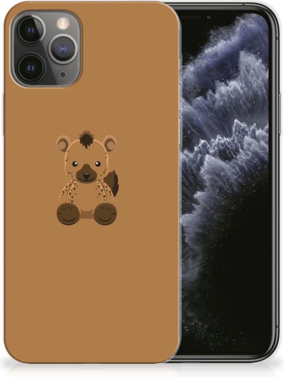 Apple iPhone 11 Pro Telefoonhoesje met Naam Baby Hyena