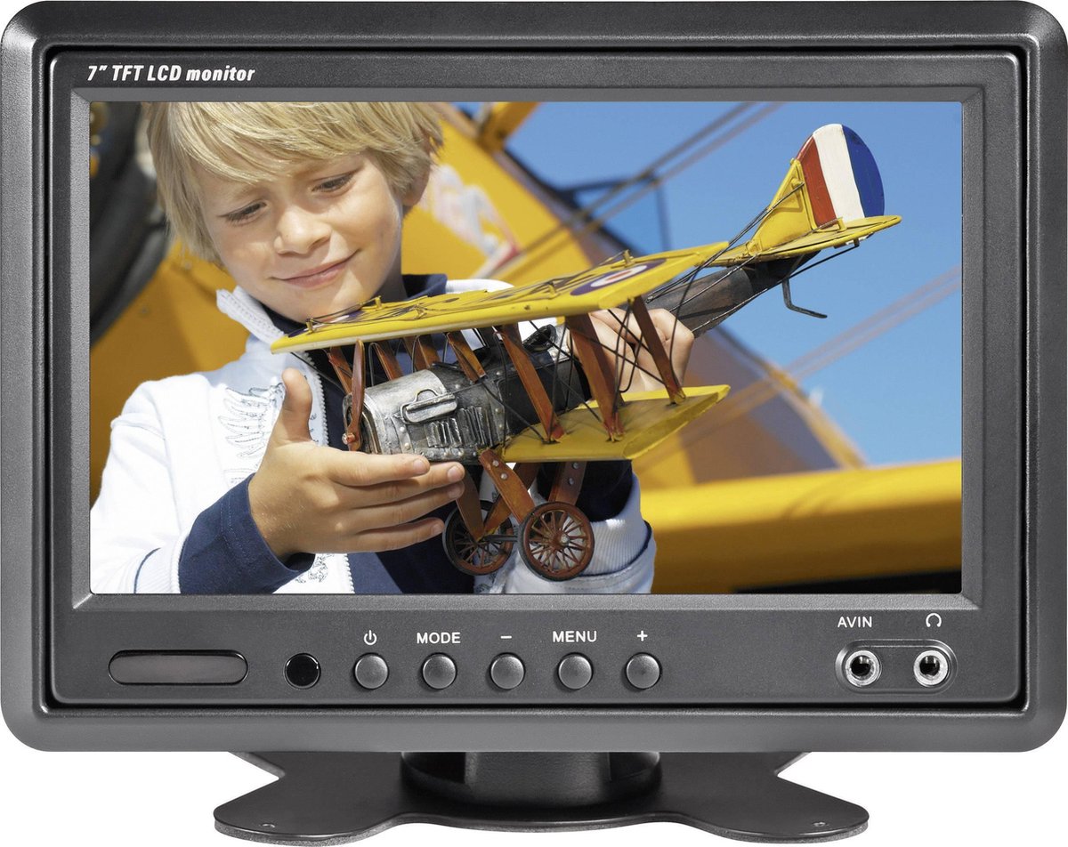 Renkforce T-701B Auto LCD-monitor 17.8 cm 7 inch
