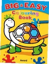 Big & Easy Colouring Book Tortoise