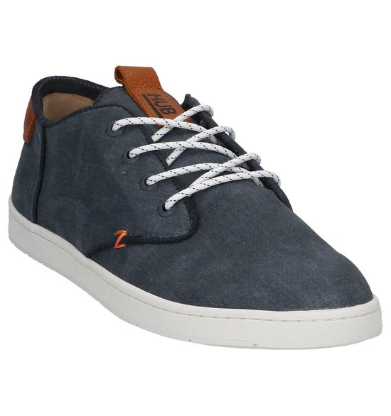 Hub - Chucker 2.0 - Casual schoen veter - Heren - Maat 44 - Blauw;Blauwe -  Navy/Off White | bol.com