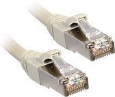 LINDY 45580 RJ45 Netwerkkabel, patchkabel CAT 6 S/FTP 30.00 cm Grijs Snagless 1 stuk(s)