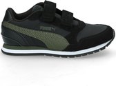 Puma ST Runner kinder sneakers - Zwart - Maat 32 - Uitneembare zool