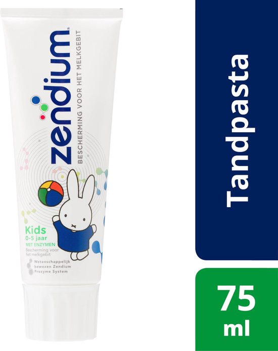 Zendium Kids 0-5 jaar - 75 ml - Tandpasta | bol.com