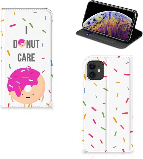 iPhone 11 Flip Style Donut Rose