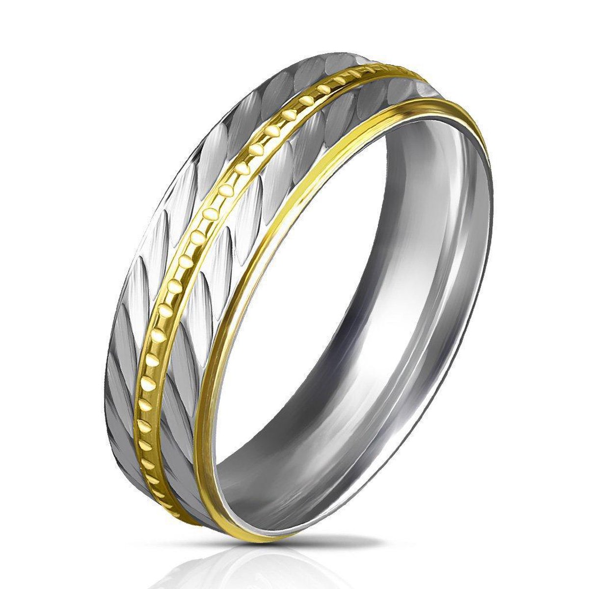 Tire - Ring Heren - Ring Mannen - Mannen Ring - Ring Zilver - Zilveren Ringen - Dames Ring