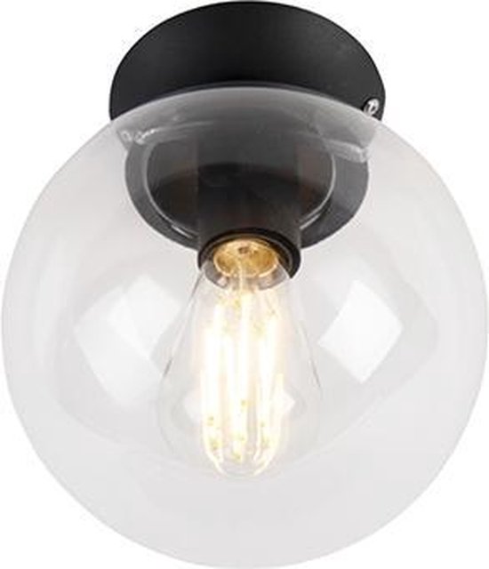 QAZQA pallon - Art Deco Plafondlamp - 1 lichts - Ø - Woonkamer | Slaapkamer | Keuken