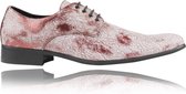 Red Sky - Maat 46 - Lureaux - Kleurrijke Schoenen Voor Heren - Veterschoenen Met Print