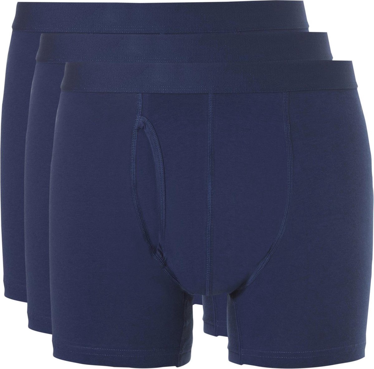 Ten Cate Boxer 3Pack Basic Blauw - Maat L