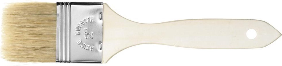 STERNSTEIGER Keukenborstel 80mm houten handgreep met een 80mm dikke borstel