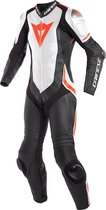 Dainese Laguna Seca 4 Perf. Lady Black White Fluo Red 1 Piece Motorcycle Suit 48