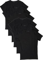 Tommy Hilfiger T-shirts 6-pack zwart