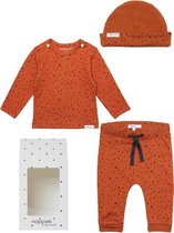 Noppies Giftset Unisex (3delig) Ginger met stip - Maat 62