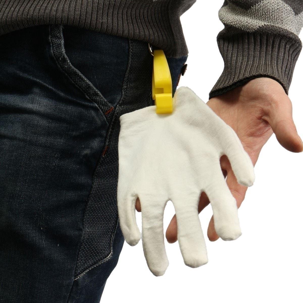 4 pièces Porte-gants Clip antidérapant Gant De travail Clip de gant