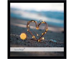 Fotolijst - SecaDesign Luca - 20x20 cm fotomaat - Zwart