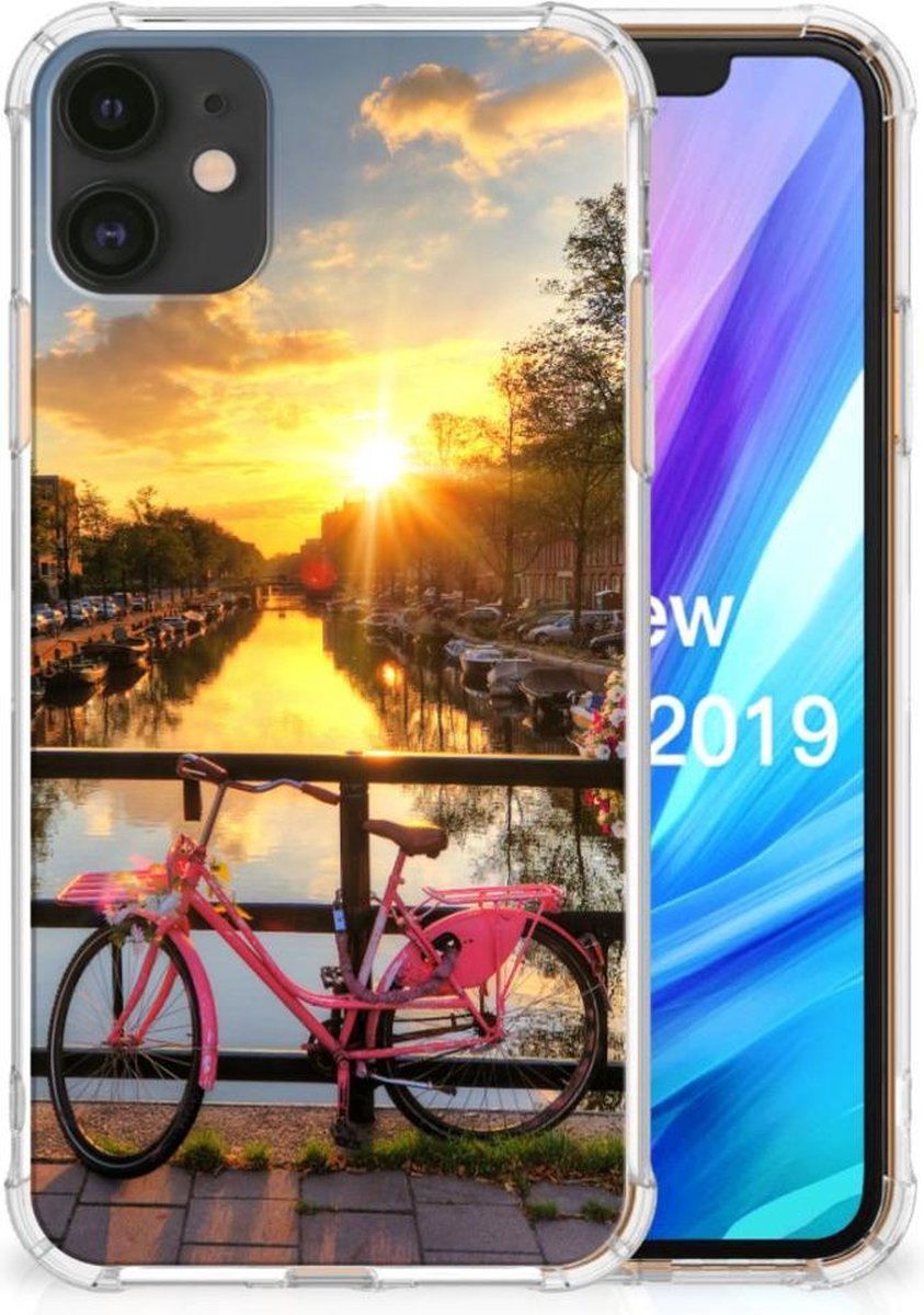Apple iPhone 11 Telefoonhoesje met valbescherming Amsterdamse Grachten