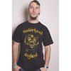 Tshirt Homme Motorhead -M- Angleterre Classique Or Noir