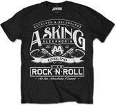 Asking Alexandria - Rock N' Roll Heren T-shirt - S - Zwart