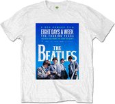 The Beatles Heren Tshirt -XL- 8 Days A Week Movie Poster Wit