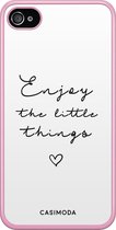 iPhone 4/4s hoesje - Enjoy the little things