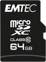 Emtec Micro SDHC ECMSDM64GXC10CG flashgeheugen 64 GB MicroSDHC Klasse 10