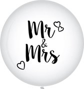 Ballon XL Mr & Mrs huwelijk