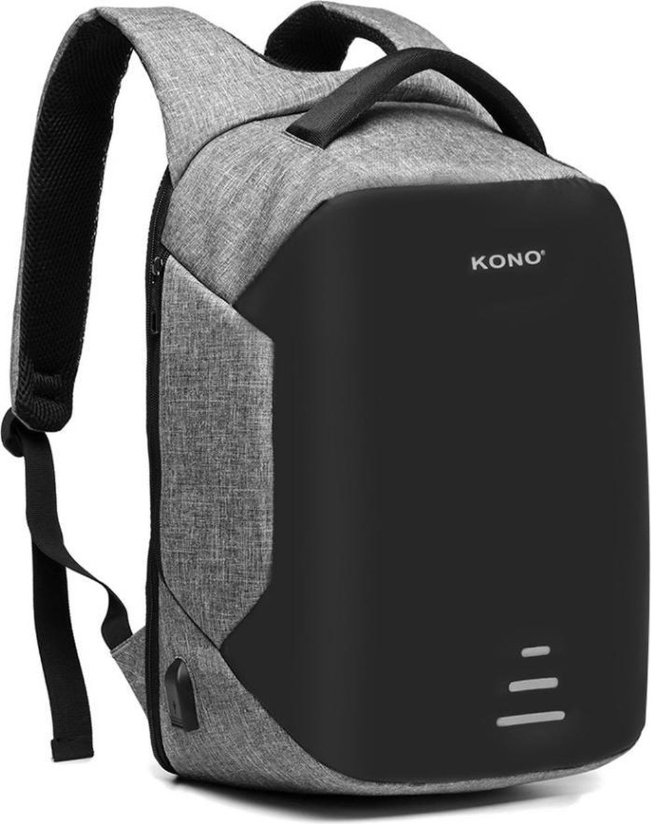 Kono Rugzak - Laptoptas inclusief USB Oplaadstation - 20 L Rugtas voor  Mannen/Vrouwen... | bol.com