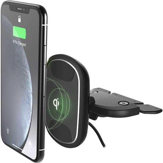 bol.com | iOttie iTap Wireless 2 CD Fast Charge Draadloos Laden Houder Zwart