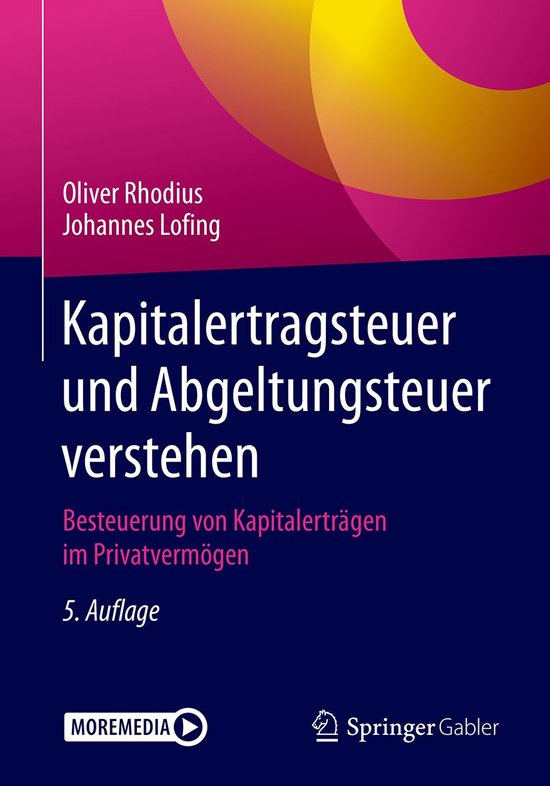 Kapitalertragsteuer und Abgeltungsteuer verstehen - cover